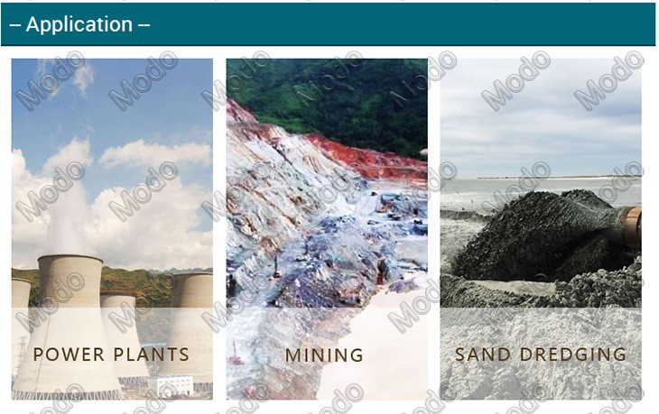 slurry mud pump application