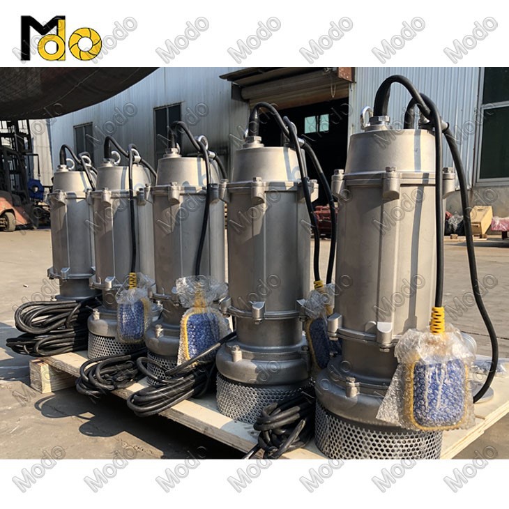 Submersible automatically start or stop heavy duty sewage pump