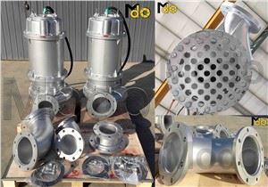 Stainless Steel 316 Material Submersible Sewage Pump 200WQ270-20-30