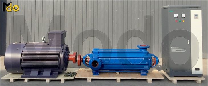 Horizontal Multistage Pump D155-30x9 With Electric Motor And Control Cabinet