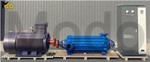Horizontal Multistage Pump D155-30x9 With Electric Motor And Control Cabinet