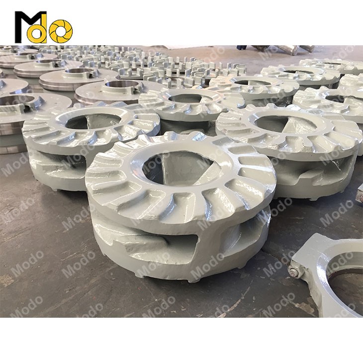Slurry pump impeller